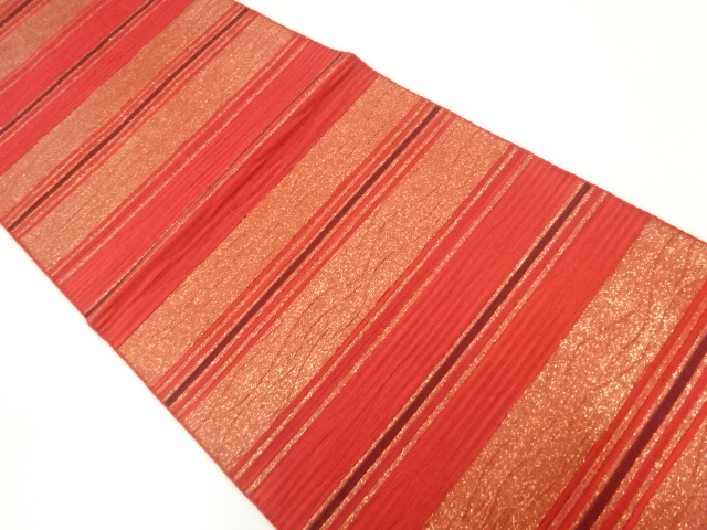 JAPANESE NAGOYA OBI / WOVEN STRIPE